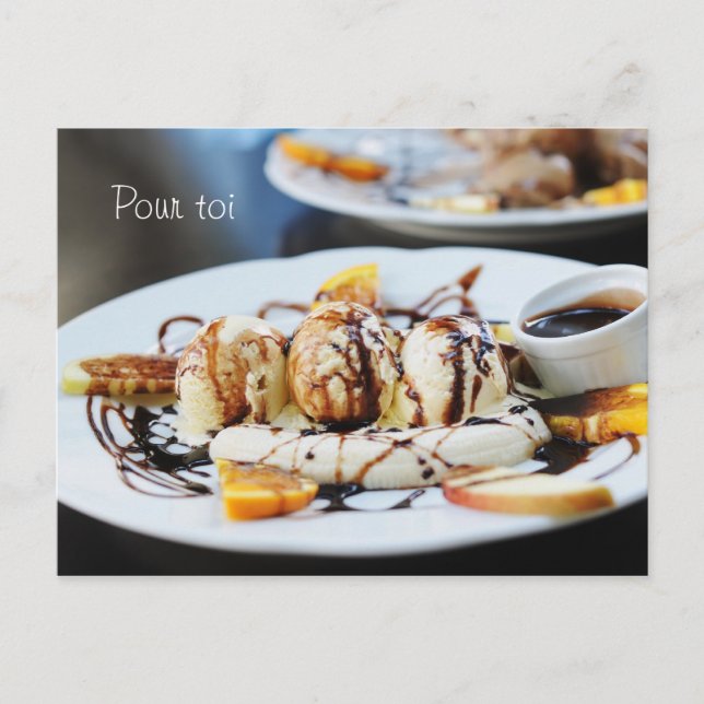 Ice cream for you postcard (Front)