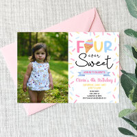 Ice Cream Four Ever Sweet 4th Birthday Party 