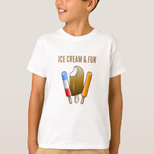 Ice Cream & Fun Birthday T-Shirt