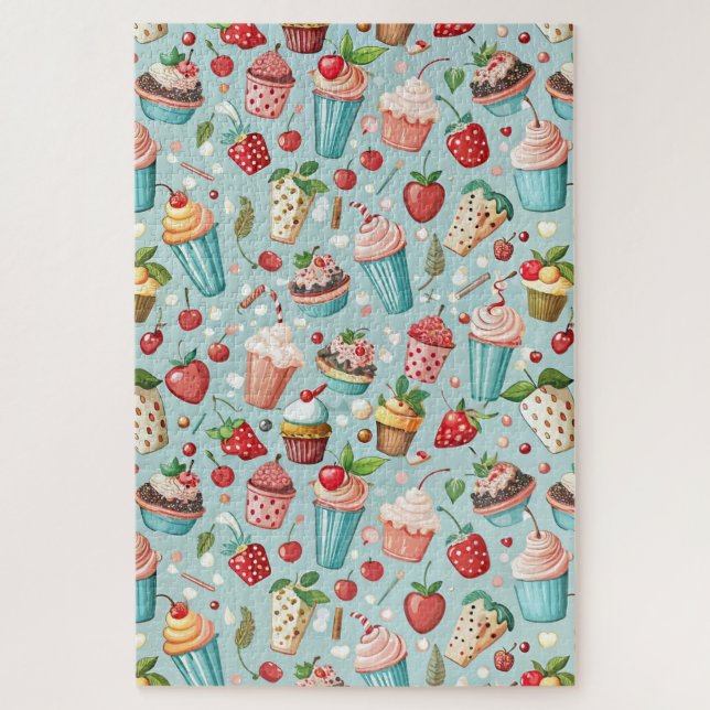Ice Cream Fun Jigsaw Puzzle (Vertical)