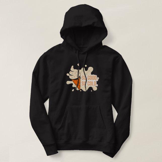 Ice Cream Fun Summer design Hoodie  (Design Front)