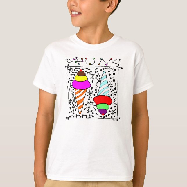 Ice Cream Fun T-Shirt (Front)