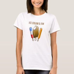 Ice cream & fun with popsicles T-Shirt
