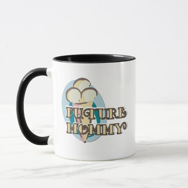 Ice Cream Future Mommy Tshirts and Gifts Mug (Left)