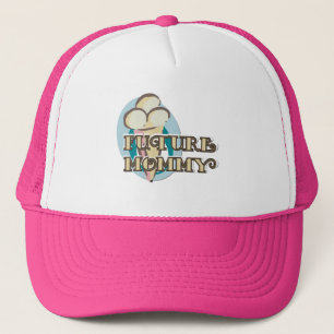 Ice Cream Future Mommy Tshirts and Gifts Trucker Hat