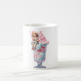 ice cream girl coffee mug