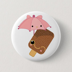 ice cream green 2 inch round button