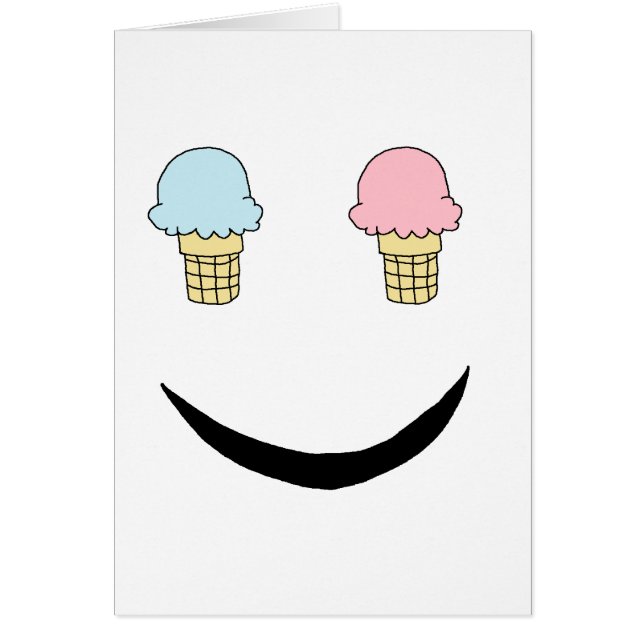 Ice Cream Happy Face (Front)