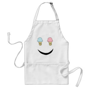 Ice Cream Happy Face Standard Apron