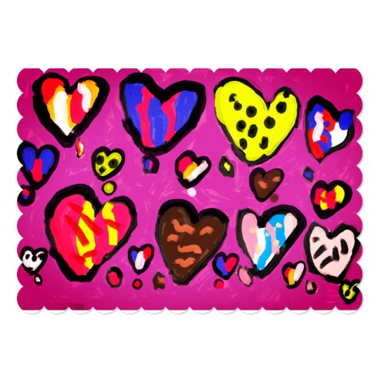 ice cream heart card