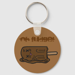 Ice Cream Key Chain Oh Fudge!