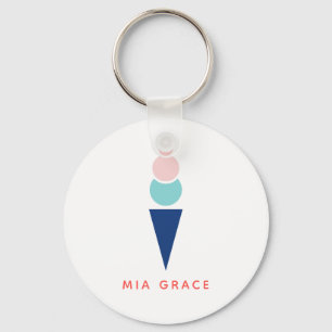 Ice Cream Keychain