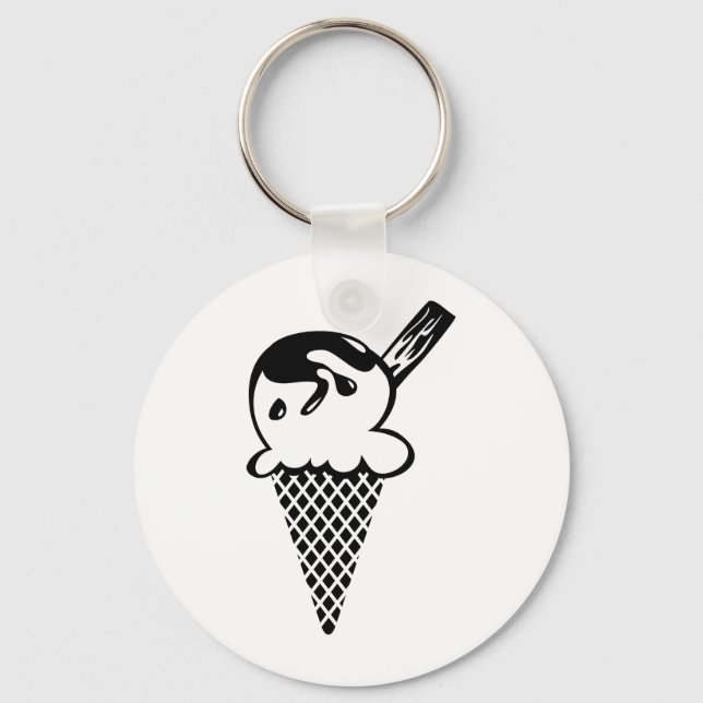 Ice Cream Keychain (Front)
