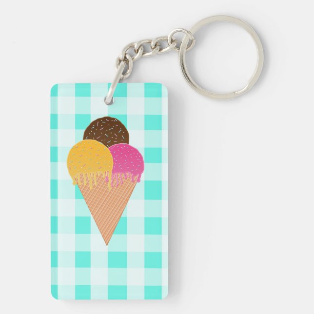 Ice-cream Keychain (Back)