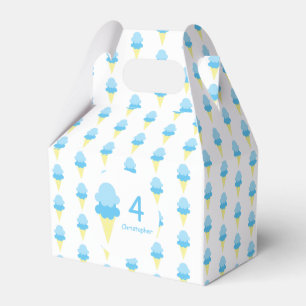 Ice Cream Kids Summer Birthday Favor Box