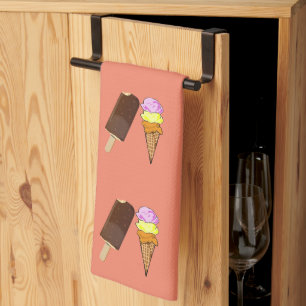 Ice Cream   Kitchen Towel