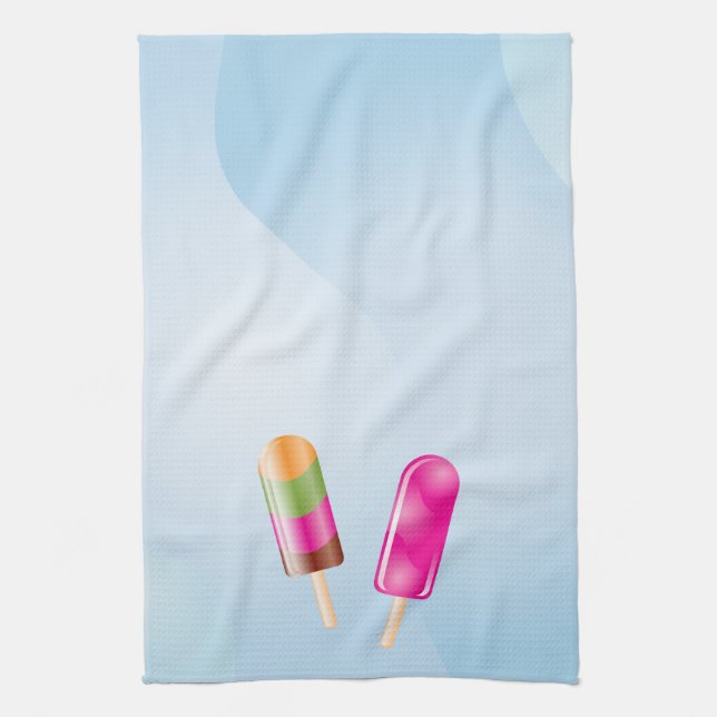 Ice cream kitchen towel (Vertical)
