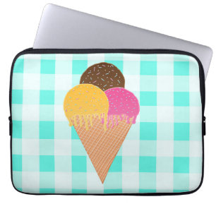 Ice cream laptop sleeve