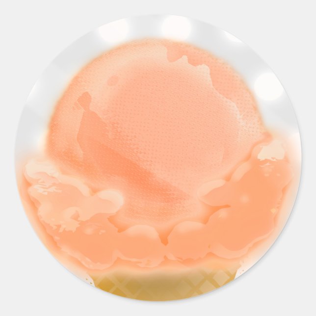 Ice Cream Letter Seal - (Front)