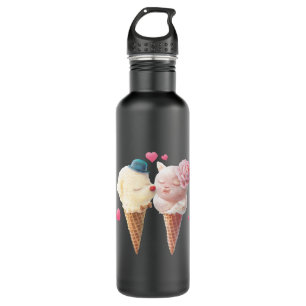 Ice Cream Love 710 Ml Water Bottle