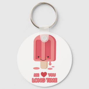 ICE CREAM LOVE KEYCHAIN