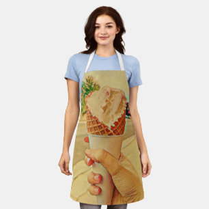 Ice cream lover gift apron