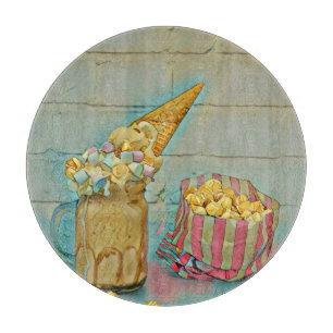 Ice cream lover gift cutting board