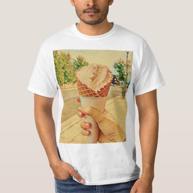 Ice cream lover gift T-Shirt (Front)
