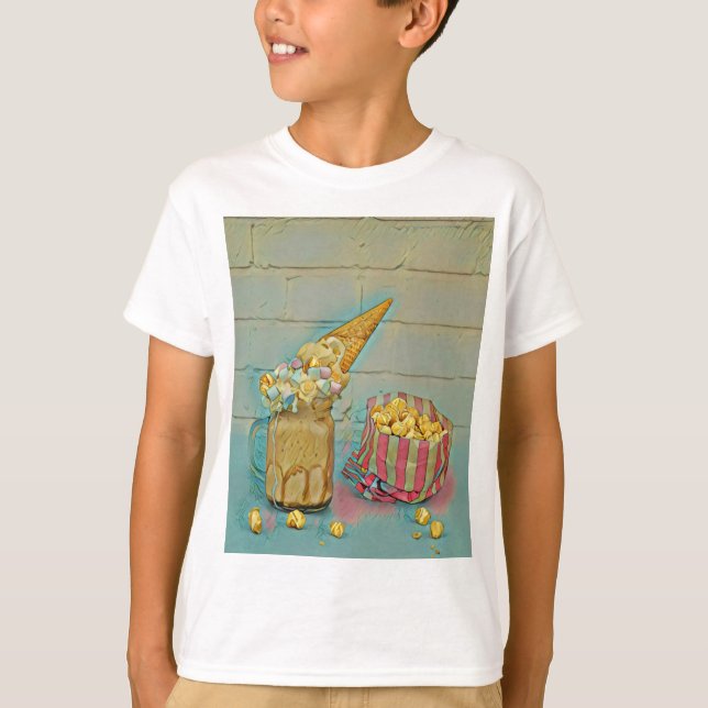 Ice cream lover gift T-Shirt (Front)