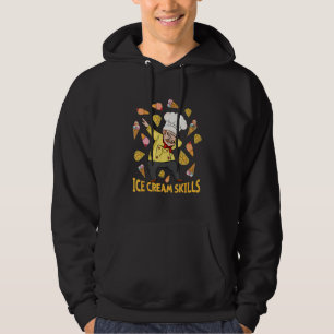 Ice Cream Lover Men Italian Ice Cream Chef Hoodie