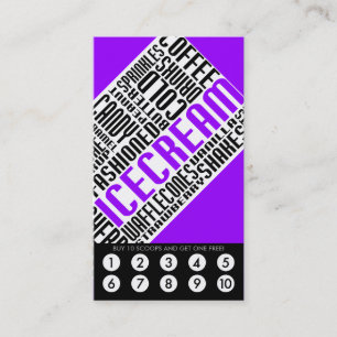 ice cream loyalty (wordWEBs)