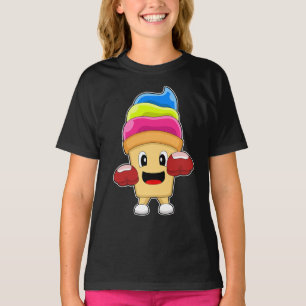 Ice cream maker Boxer Boxing gloves T-Shirt