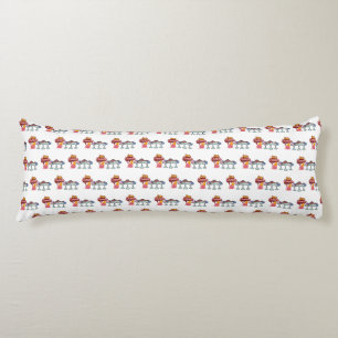 Ice cream melt body pillow
