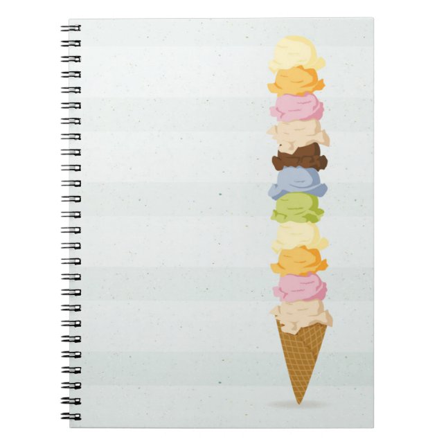 Ice cream notebook (Front)
