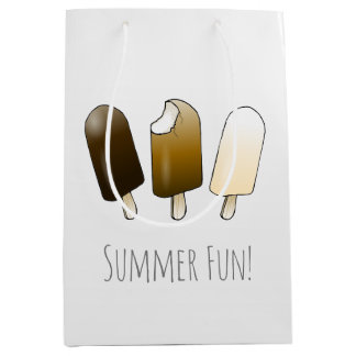 Ice Cream on a Stick Medium Gift Bag