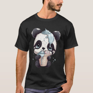 Ice Cream Panda Bear Delicious Teddy Bear Icecream T-Shirt
