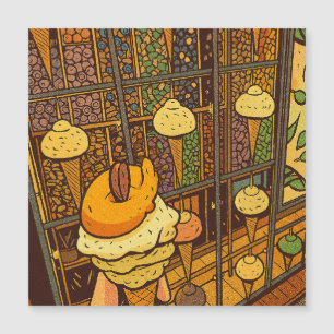 Ice Cream Parlour Cartoon