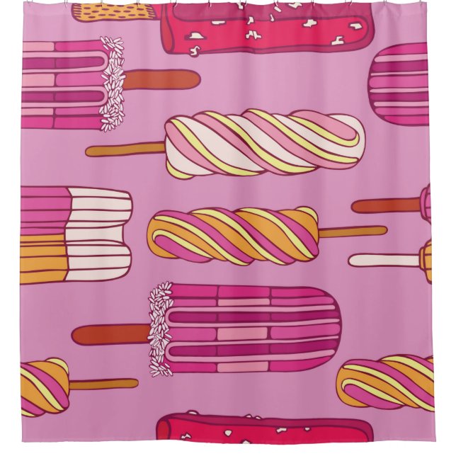 Ice cream pattern,illustration.  (Front)