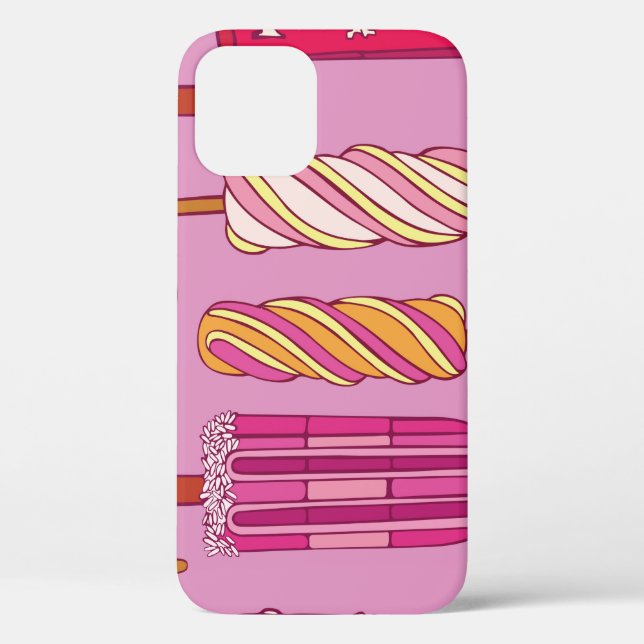 Ice cream pattern,illustration.  Case-Mate iPhone case (Back)