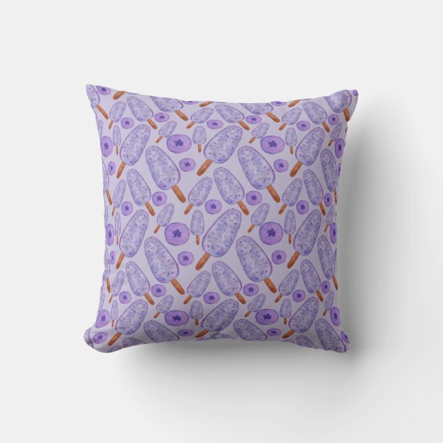 Ice cream pattern | Lollies pattern | lollipop 20 Throw Pillow (Front)