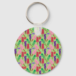 Ice cream pattern Lollies pattern lollipop 22 Keychain