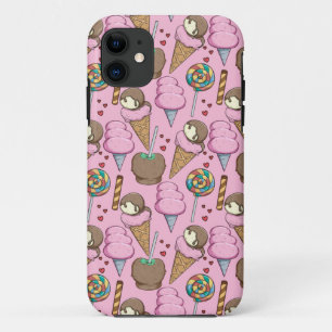 Ice cream pattern   Lollies pattern   lollipop 26 iPhone 11 Case