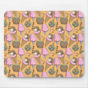 Ice cream pattern Lollies pattern lollipop 26 Mouse Pad