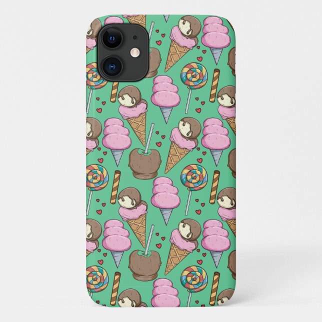 Ice cream pattern | Lollies pattern | lollipop 29 Case-Mate iPhone Case (Back)