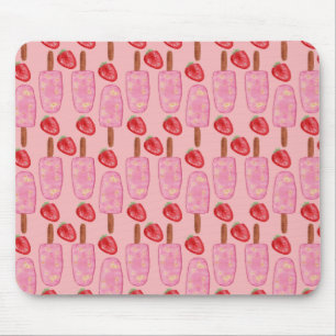 Ice cream pattern   Lollies pattern   lollipop 2 Mouse Pad