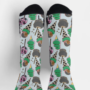 Ice cream pattern Lollies pattern lollipop 30 Socks