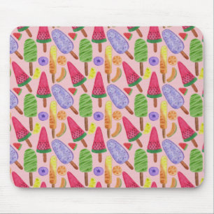 Ice cream pattern Lollies pattern lollipop 5 Mouse Pad