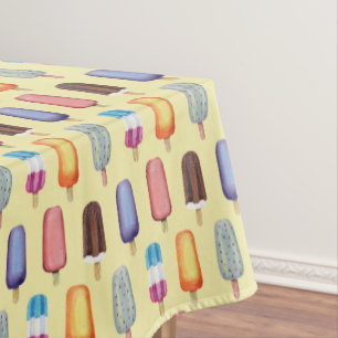 Ice Cream Pattern Tablecloth