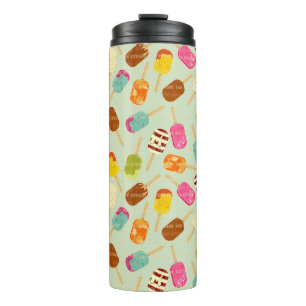 Ice Cream Pattern Thermal Tumbler