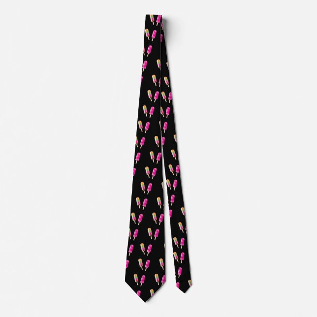 Ice cream pattern tie (Front)